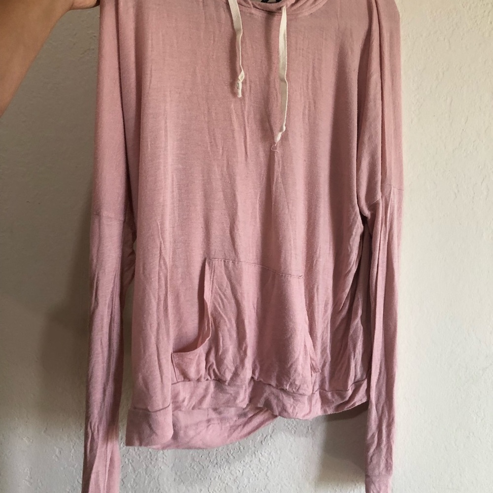 Brandy melville pink hoodie